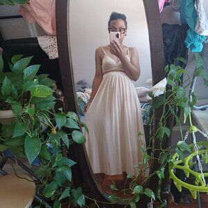 Beige skirt